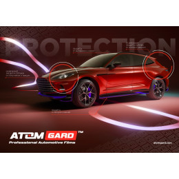 Плакат ATOMGARD, PROTECTION (ru) размер 0,50 х 0,70м